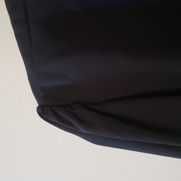 Black Ruffled Neck Top - Picture 4 of 5